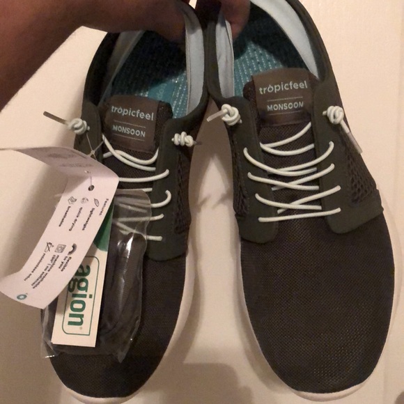 Tropicfeel Shoes - Tropicfeel Monsoon Khaki Men’s Shoes (EUR: 43)